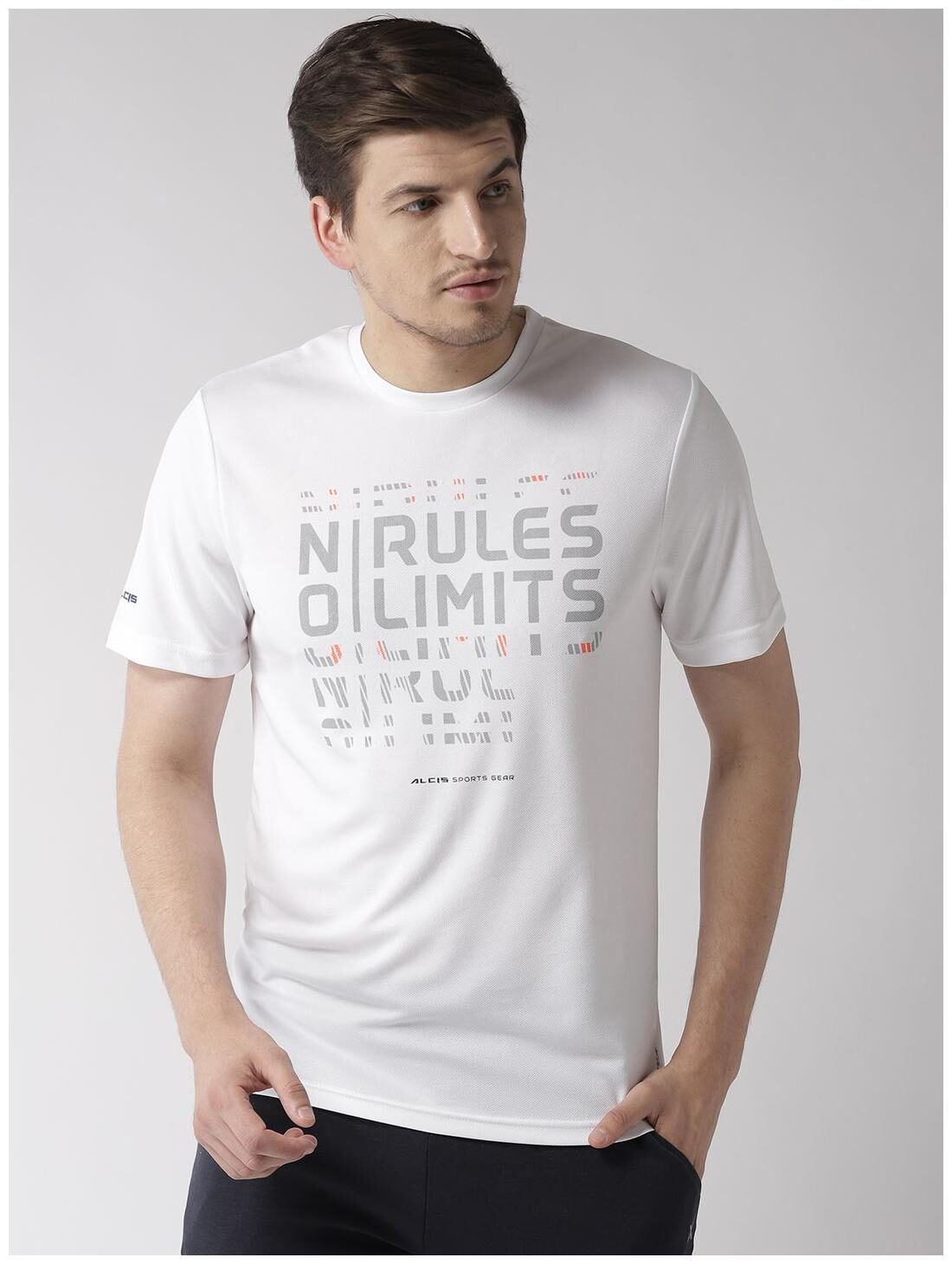

Alcis Men White Regular fit Polyester Round neck T-Shirt - Pack Of 1
