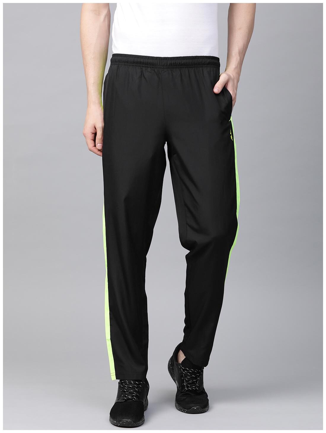 

Alcis Men Black Solid Regular fit Track pants