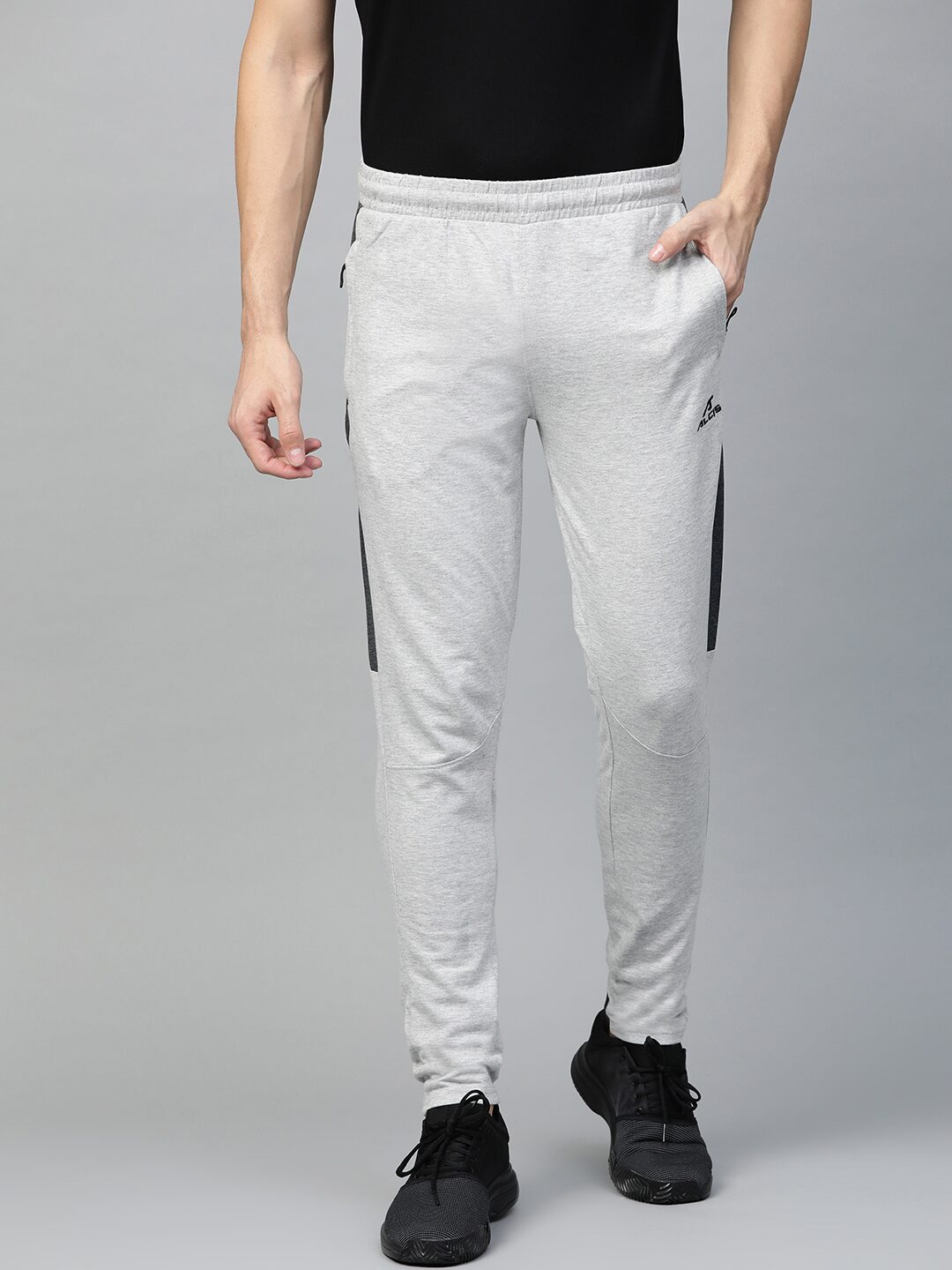 

Alcis Men Grey Solid Regular fit Track pants