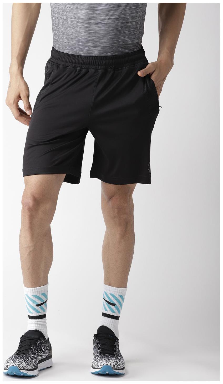 

Alcis Men Racquet Black Shorts