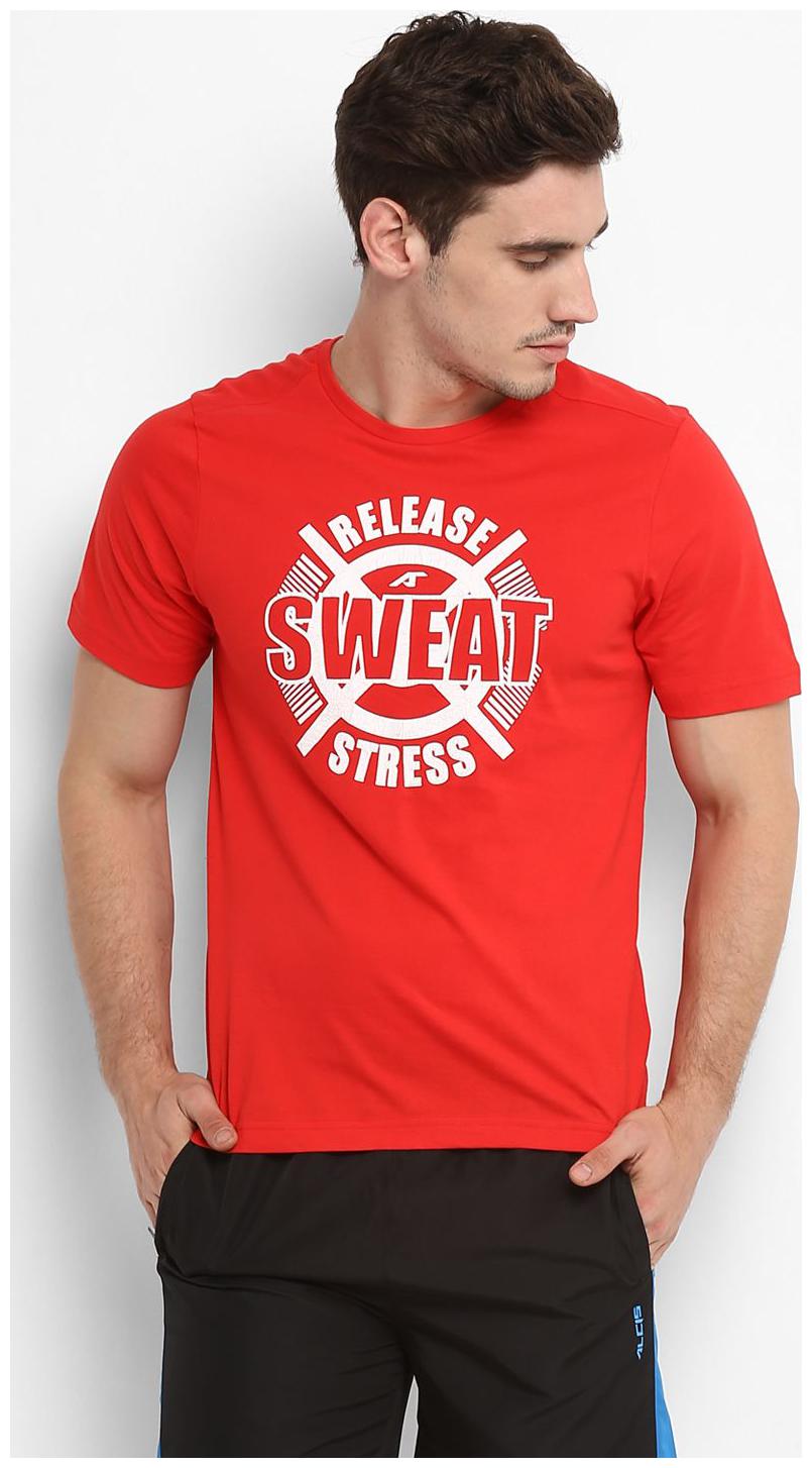 

Alcis Men Red Regular fit Cotton Blend Round neck T-Shirt - Pack Of 1