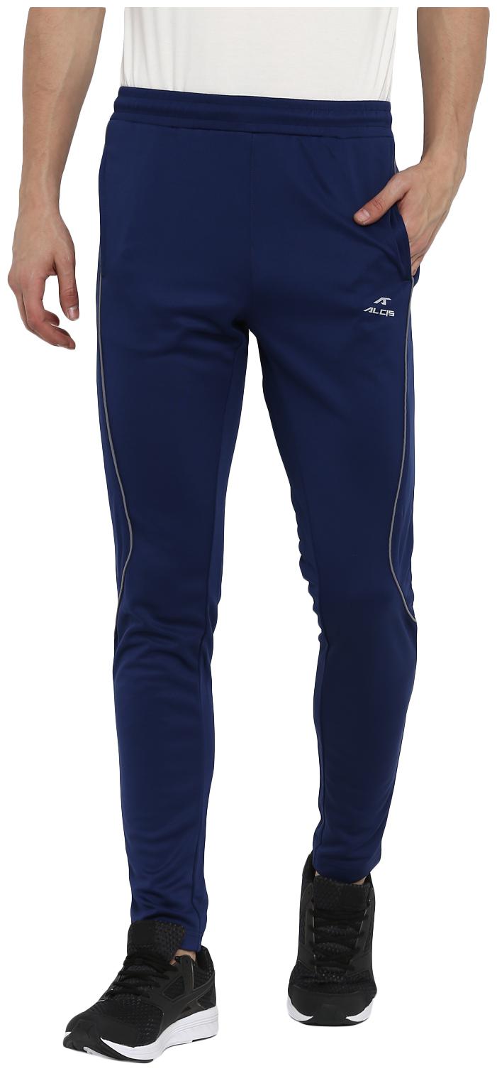 

Alcis Men Blue Solid Slim fit Track pants