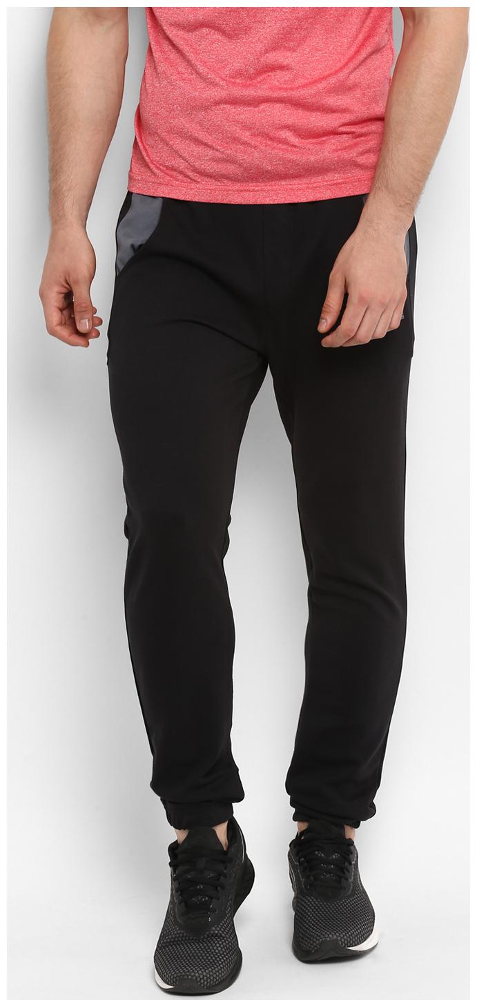 

Alcis Mens Black Solid Track Pant