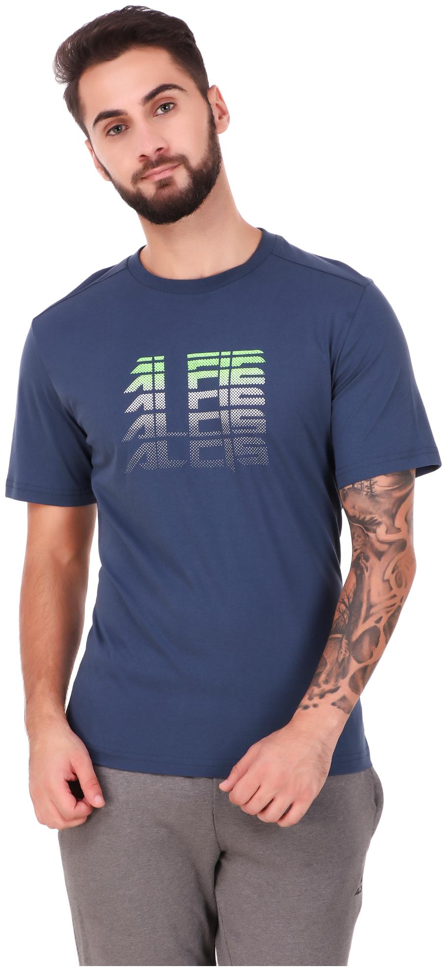 

Alcis Men Navy blue Regular fit Cotton Round neck T-Shirt - Pack Of 1