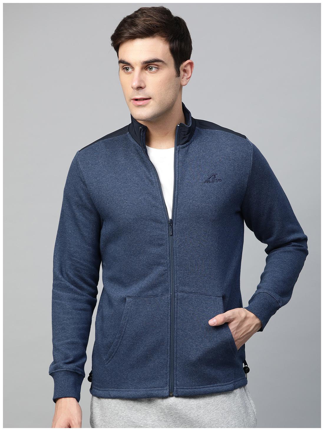 

Alcis Men Blue Solid Sports jacket