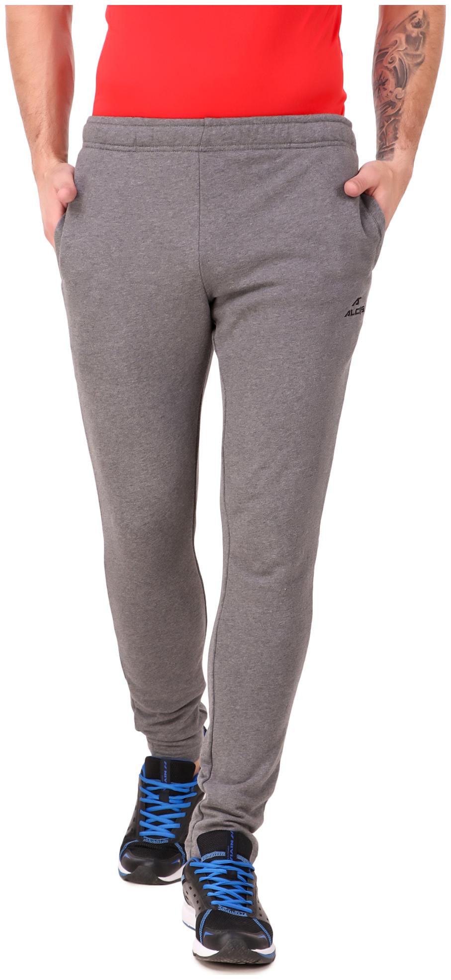 

Alcis Mens Solid Grey Track Pant