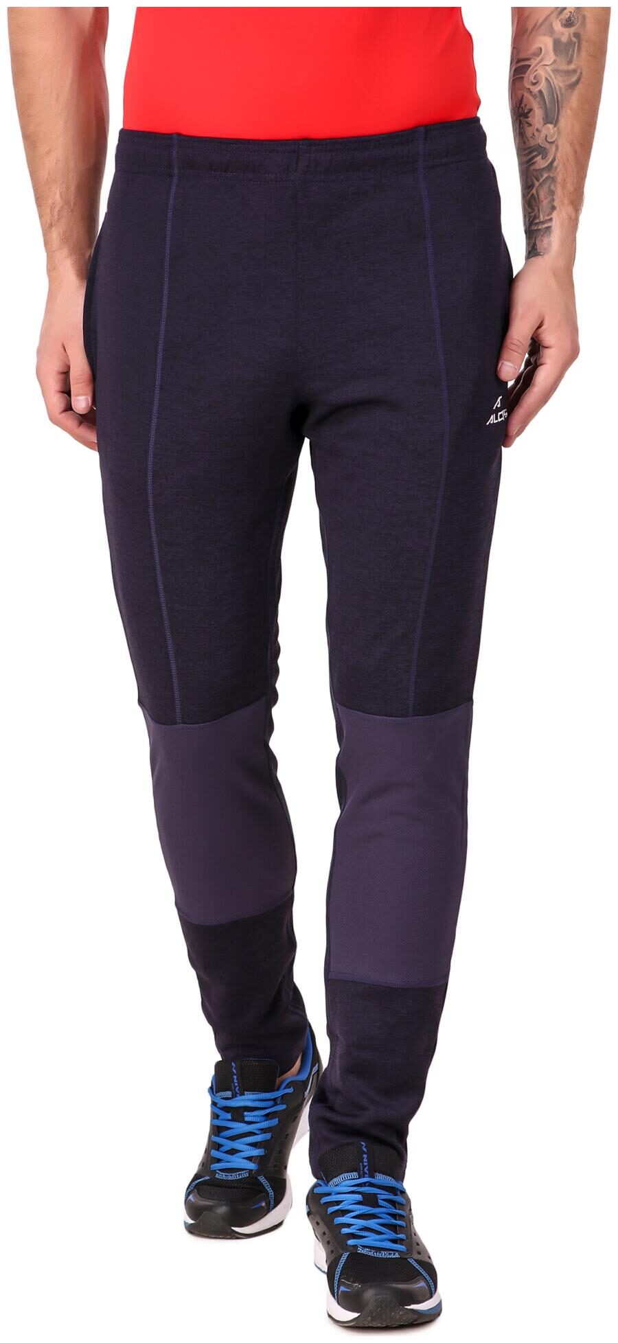

Alcis Mens Solid Navy Track Pant