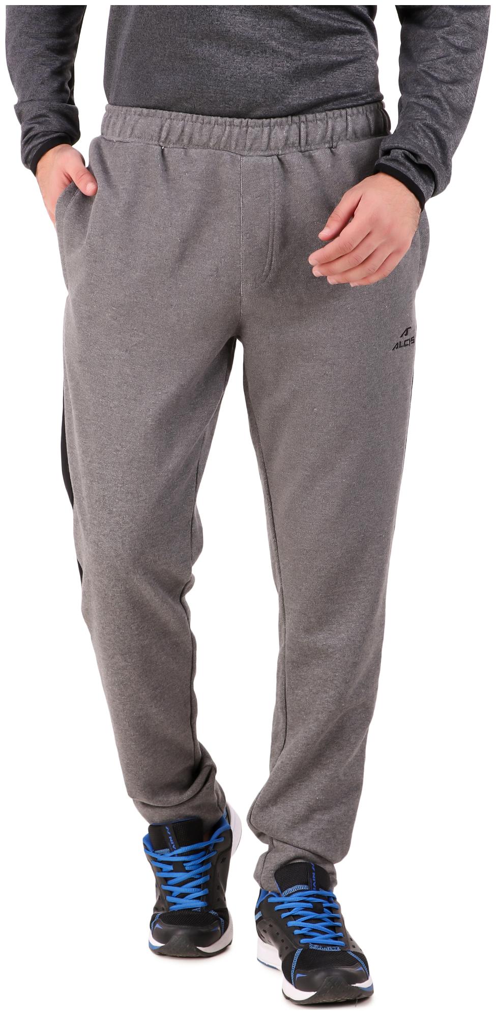 

Alcis Mens Solid Grey Track Pant