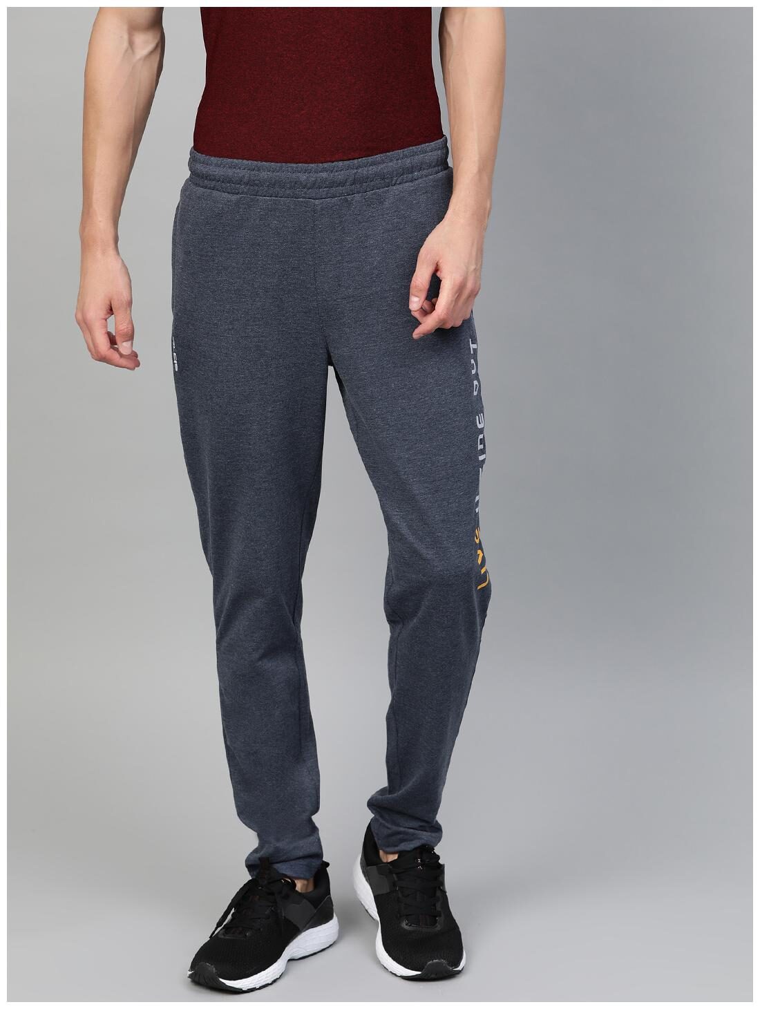 

Alcis Men Blue Solid Regular fit Track pants