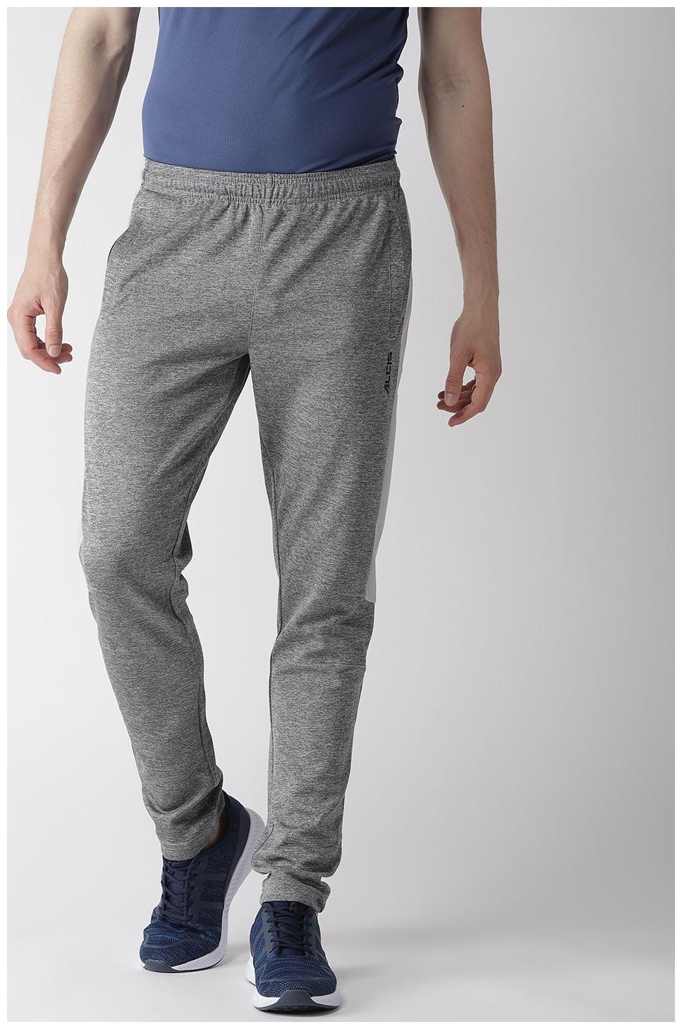 

Alcis Polyester Quick Dry Solid Grey Track Pants