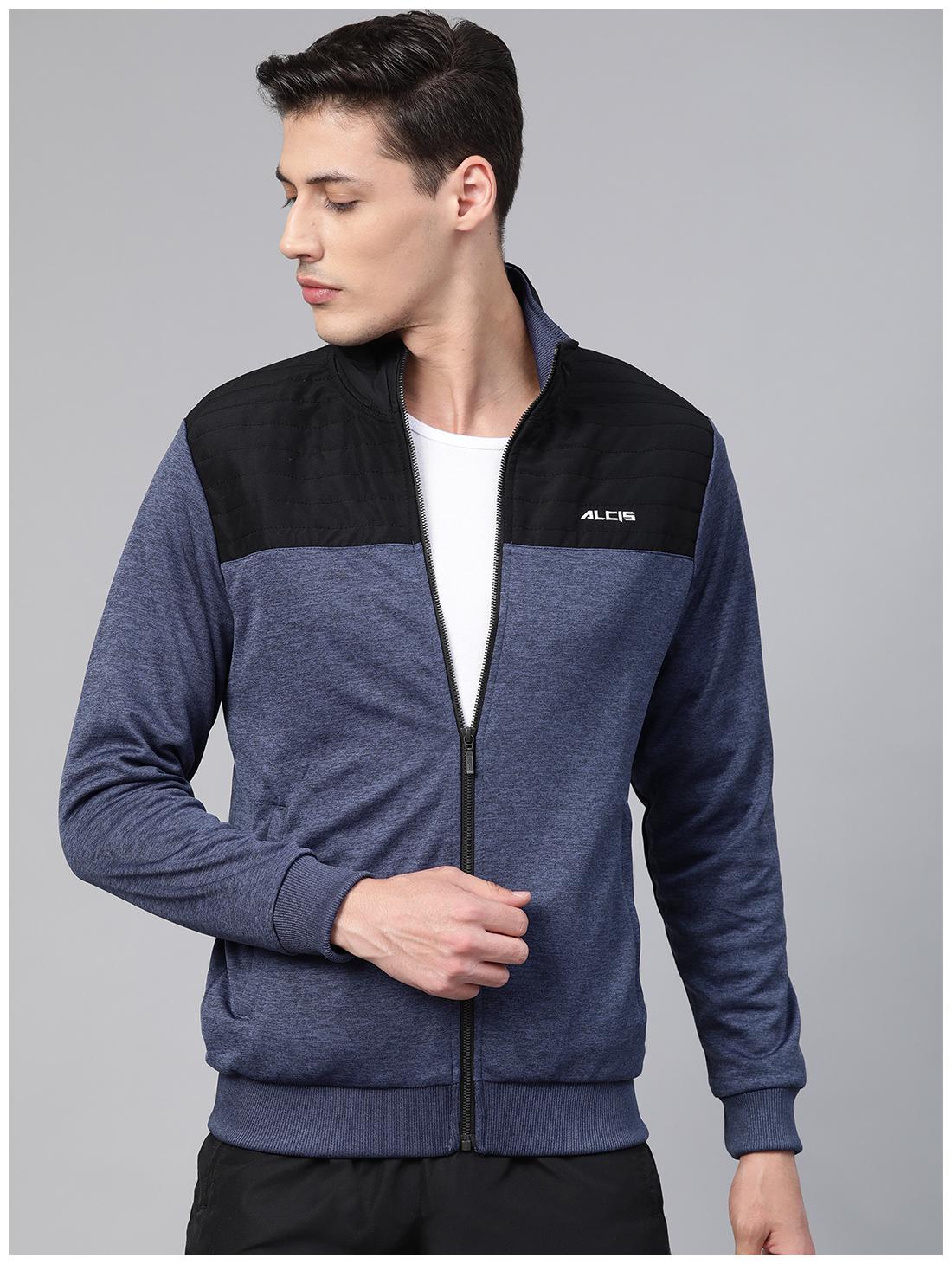 

Alcis Men Blue Solid Sports jacket