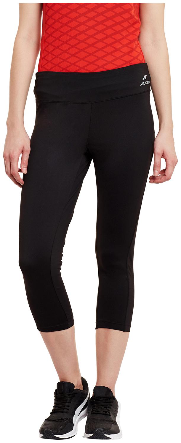 

Alcis Women Solid Sport shorts - Black