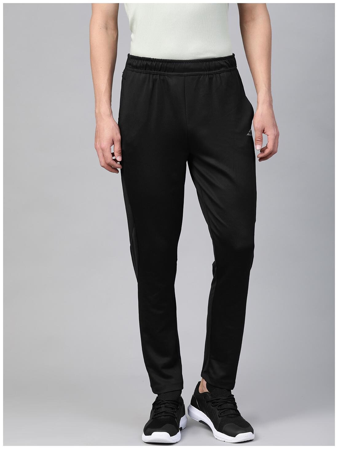 

Alcis Men Black Solid Regular fit Track pants