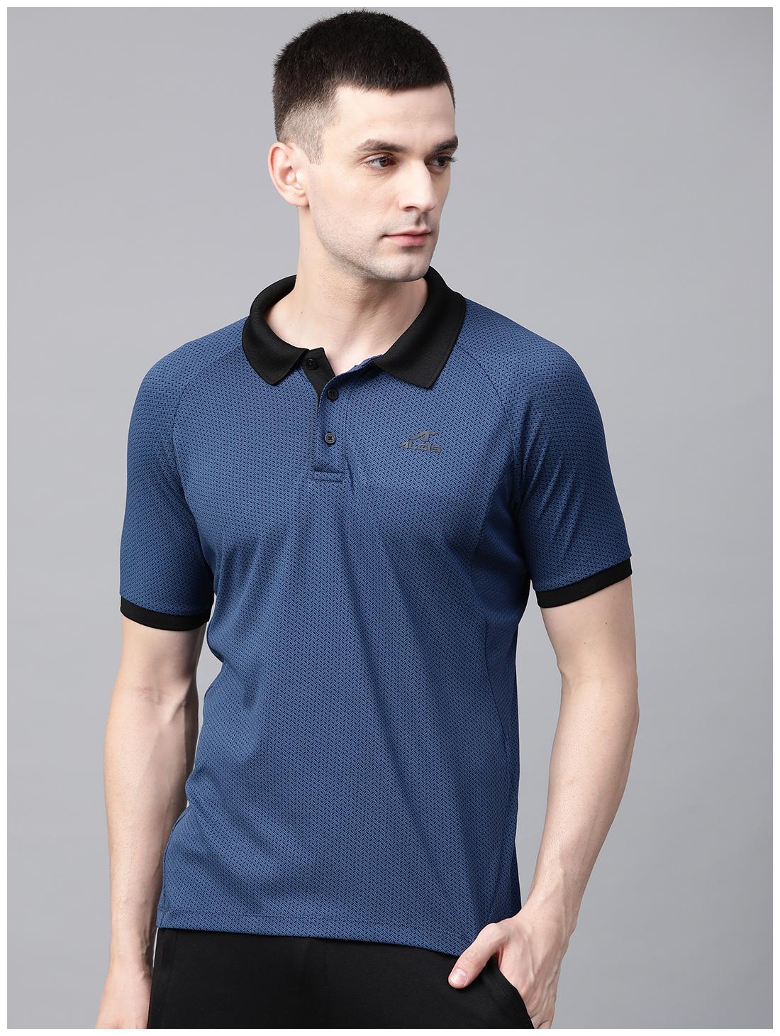 

Alcis Men Blue Slim fit Polyester Polo collar T-Shirt - Pack Of 1