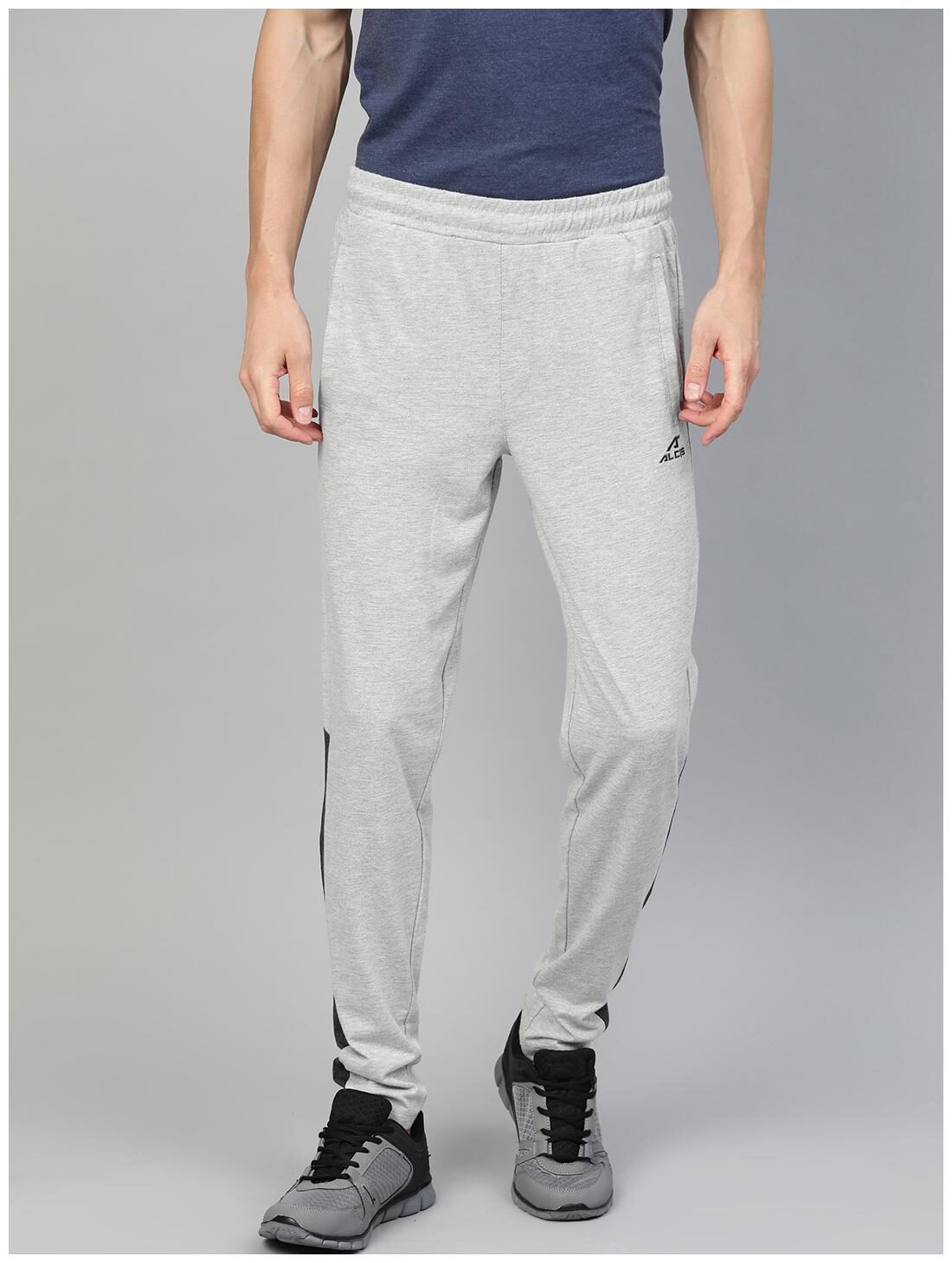 

Alcis Men Grey Solid Regular fit Track pants