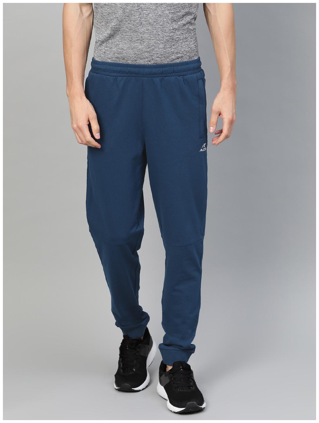 

Alcis Men Blue Solid Regular fit Track pants