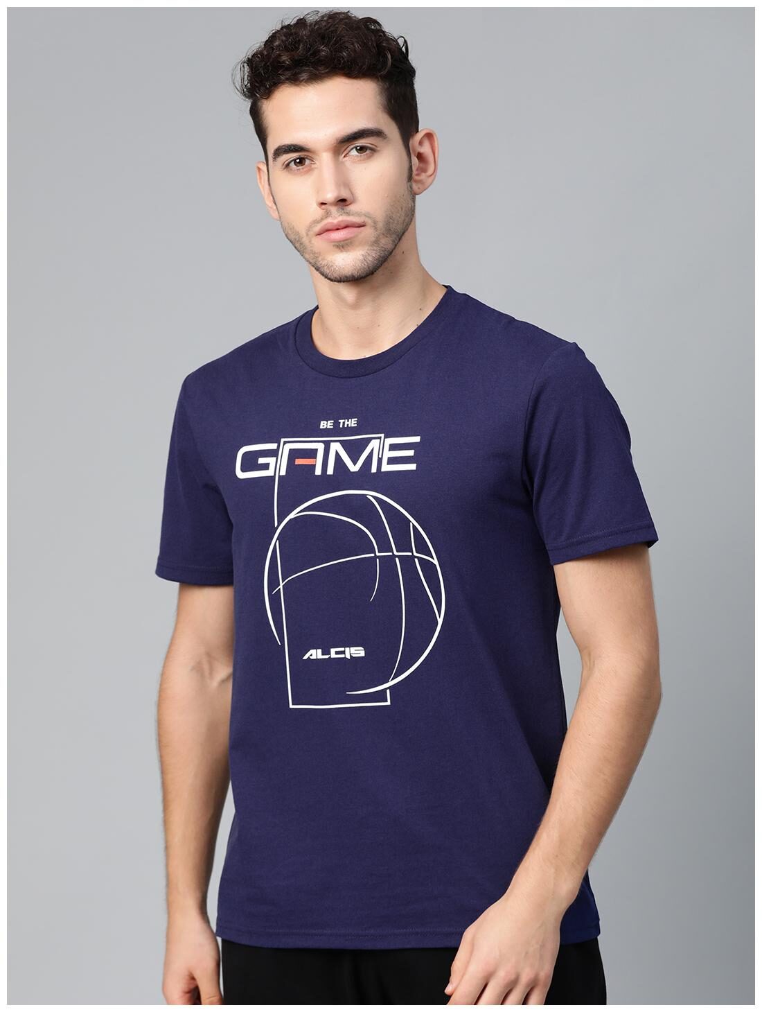 

Alcis Men Blue Regular fit Polyester Round neck T-Shirt - Pack Of 1