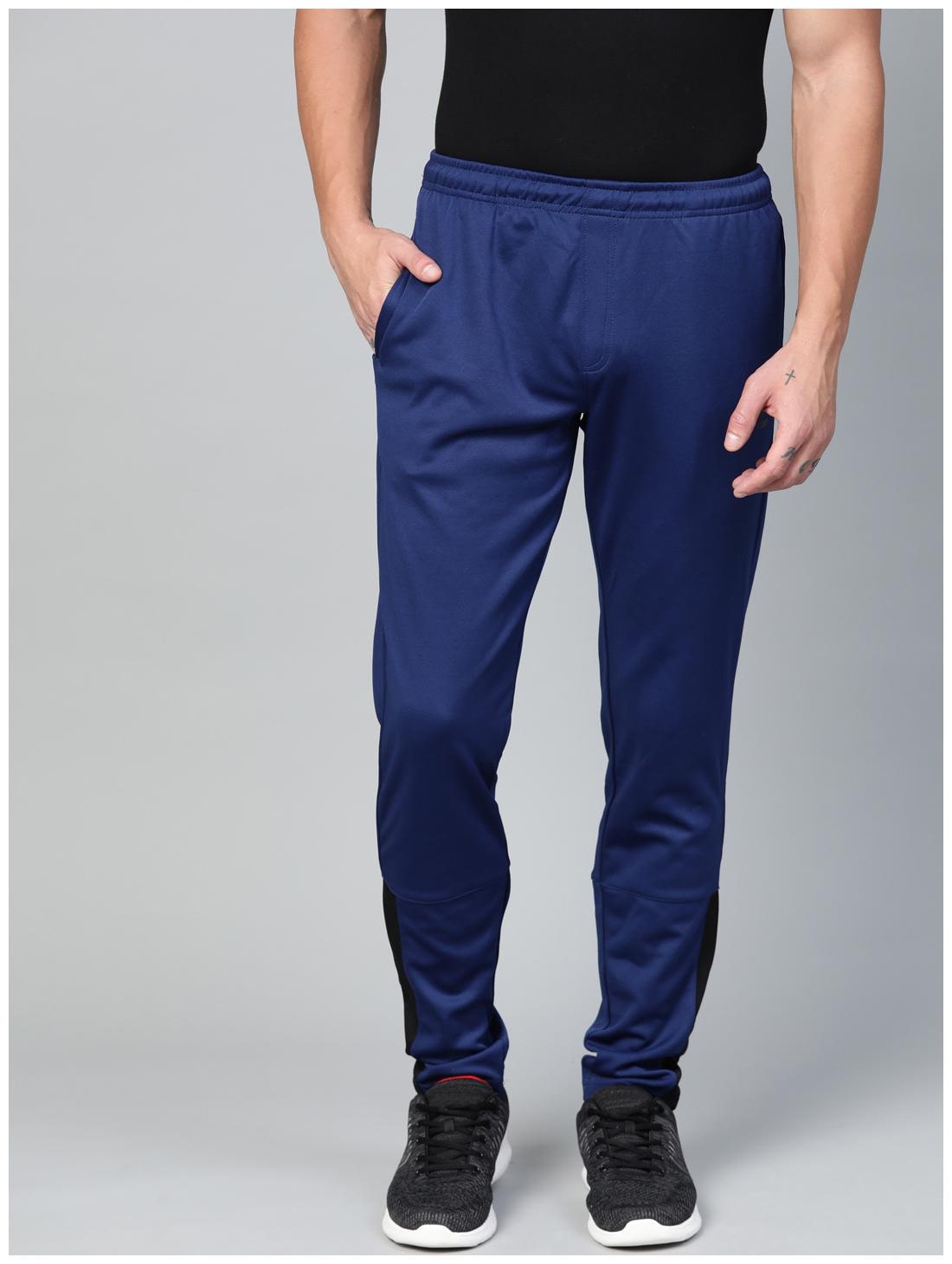 

Alcis Men Blue Solid Slim fit Track pants
