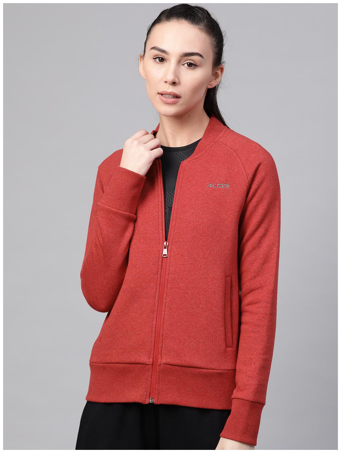 

Alcis Women Solid Sweatshirt - Red