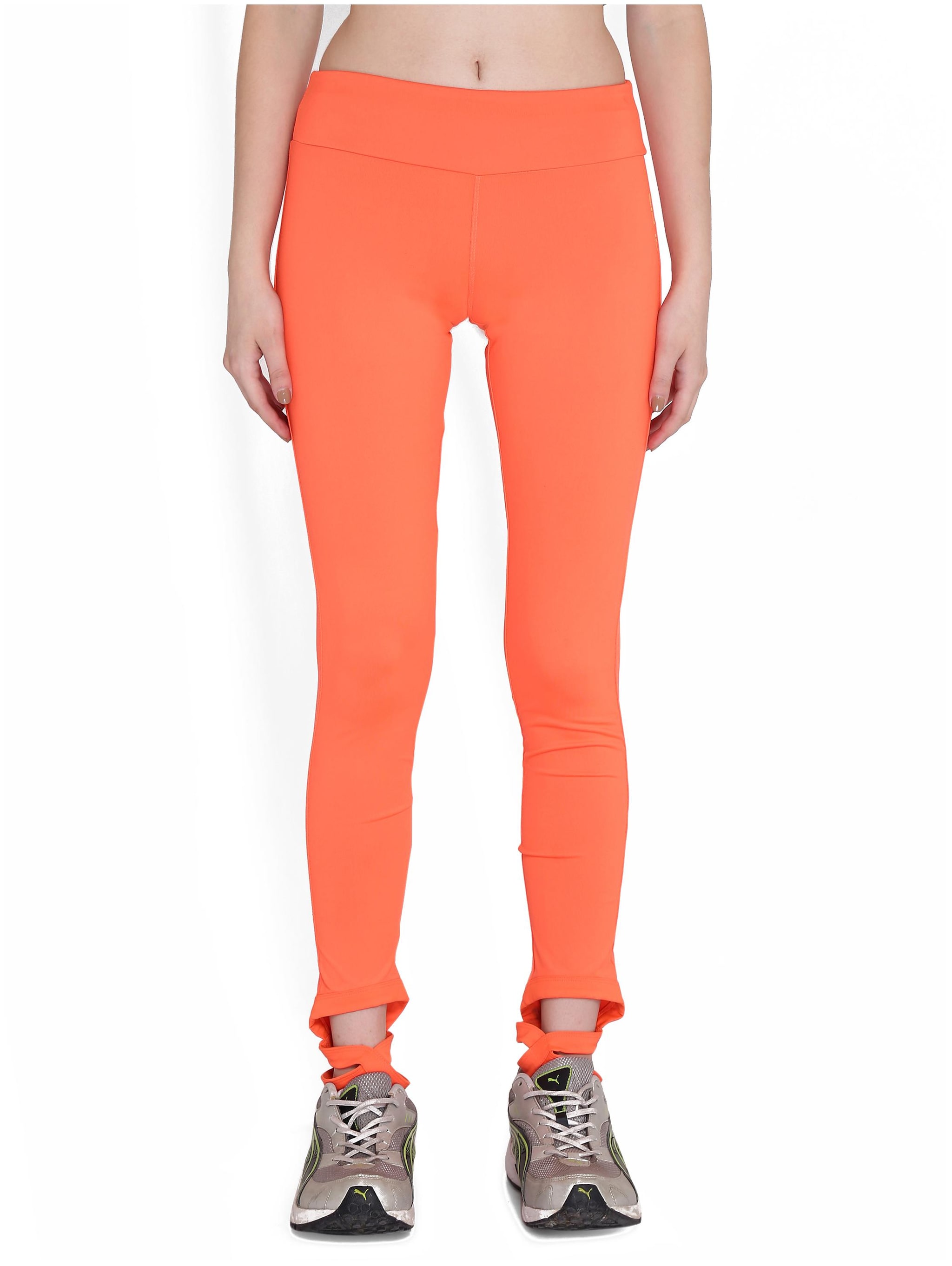 

Alcis Women Slim fit Polyester Solid Track pants - Orange