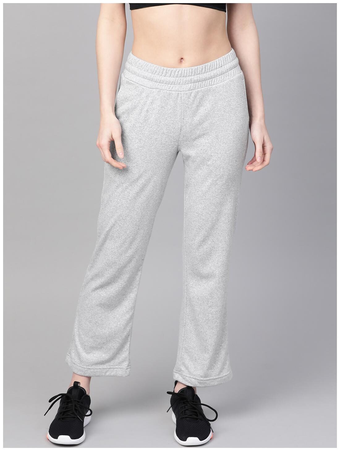 

Alcis Women Regular fit Polyester Solid Track pants - Grey