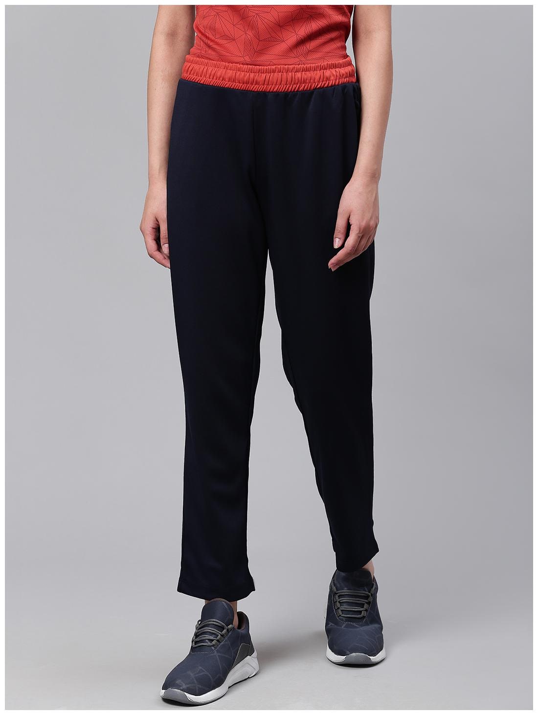 

Alcis Women Slim fit Polyester Solid Track pants - Blue