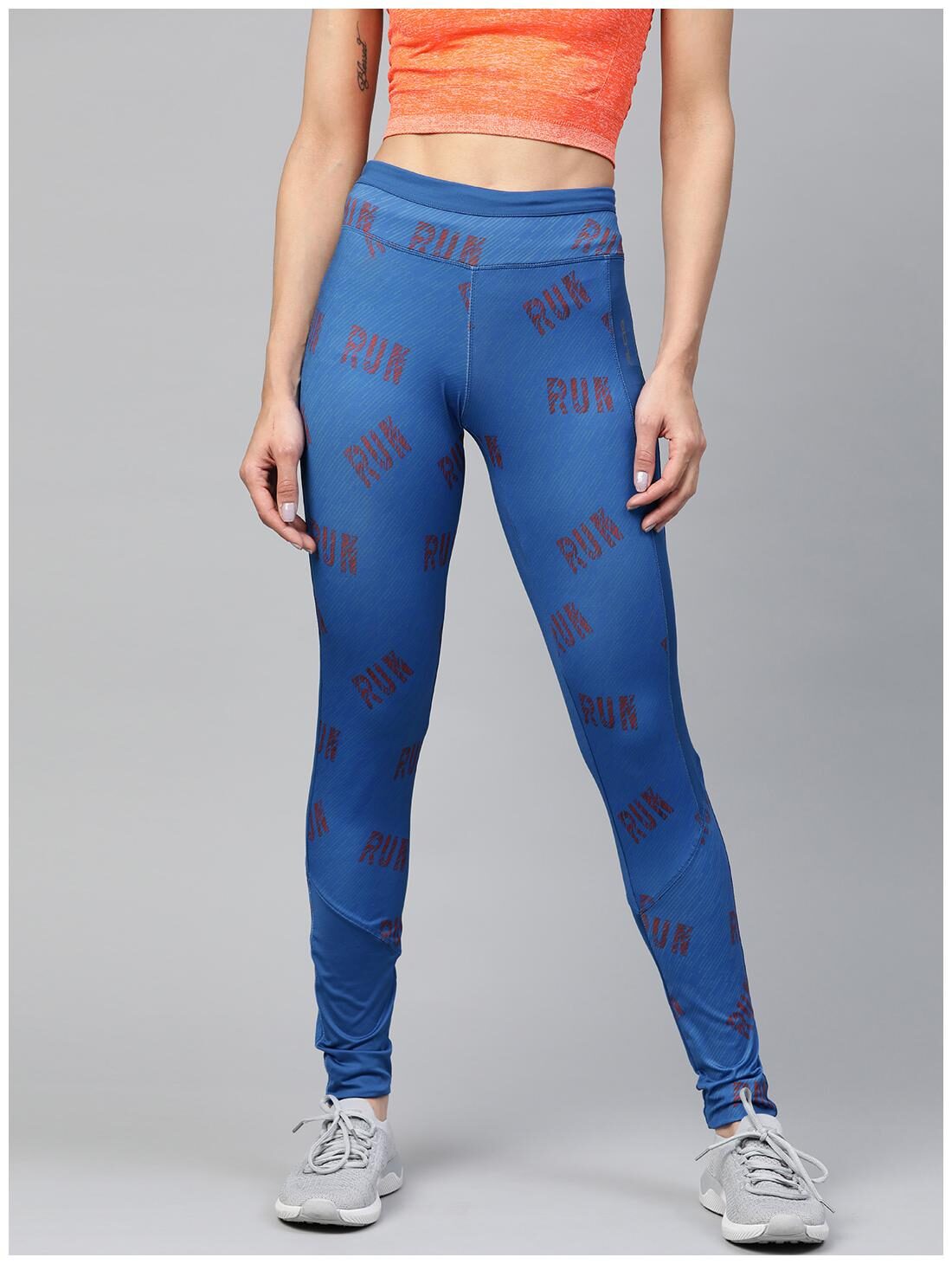 

Alcis Printed Tights - Blue