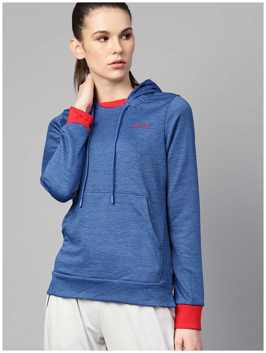 

Alcis Women Solid Sweatshirt - Blue