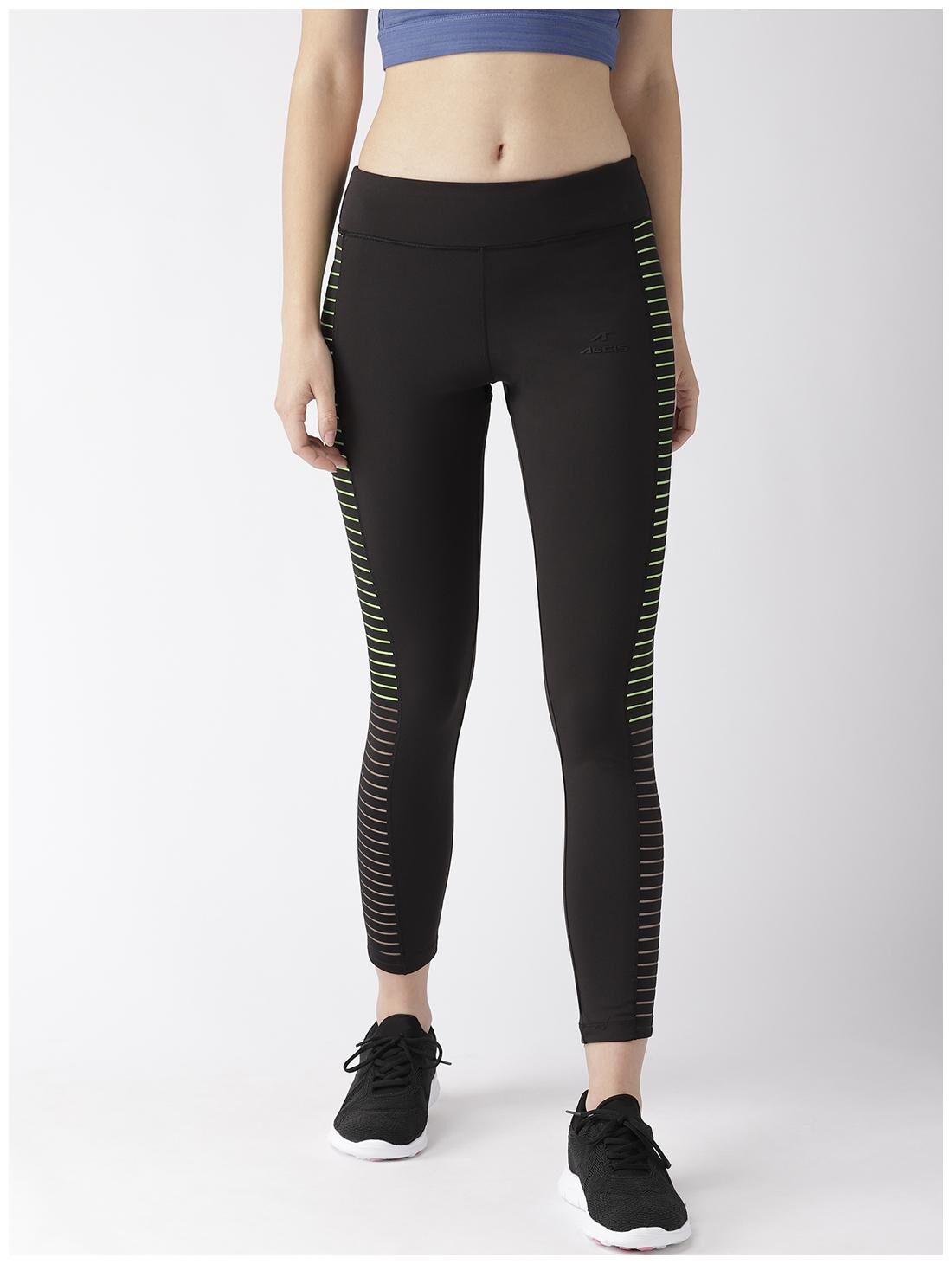 

Alcis Striped Tights - Black