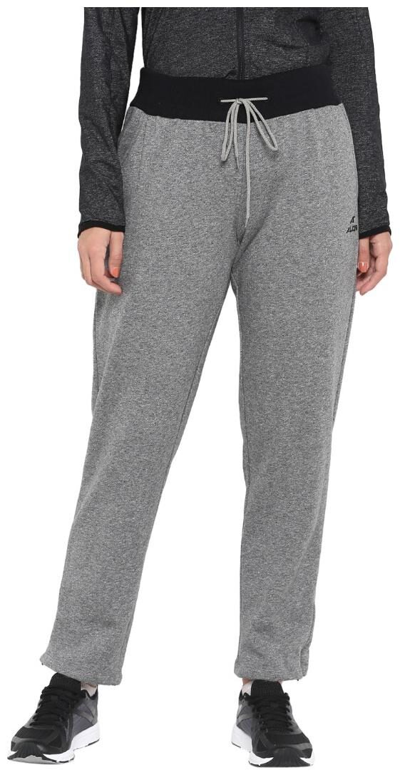 

Alcis Women Slim fit Polyester Solid Track pants - Grey