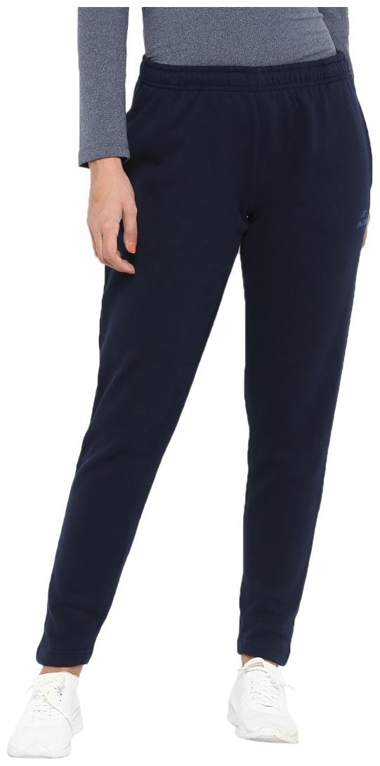 

Alcis Women Slim fit Blended Solid Track pants - Blue