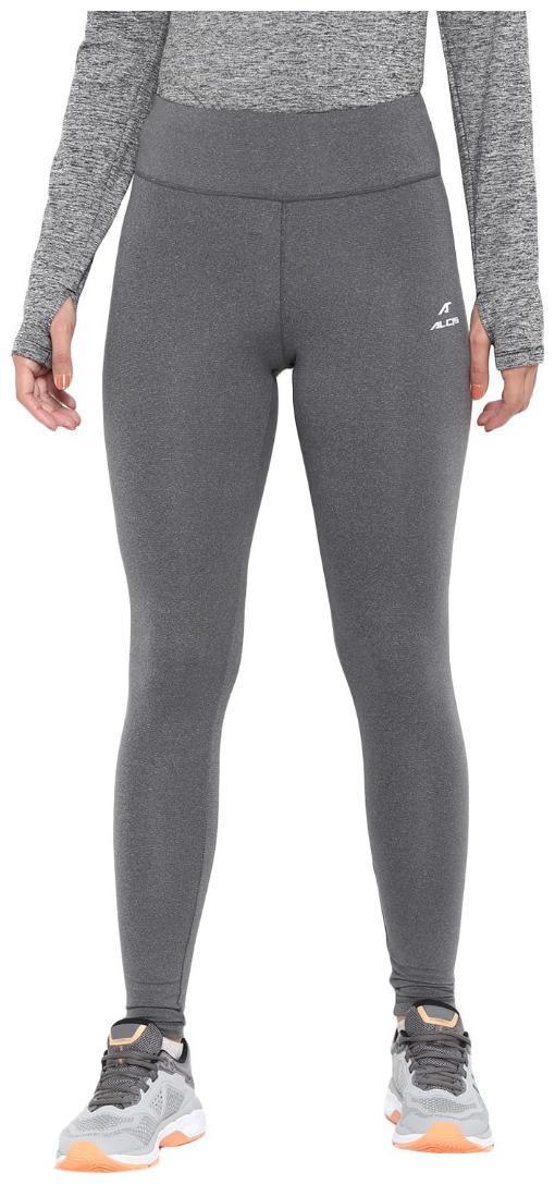 

Alcis Womens Solid Grey Legging