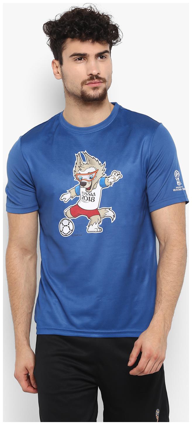 

Alcis Men Blue Slim fit Polyester Round neck T-Shirt - Pack Of 1