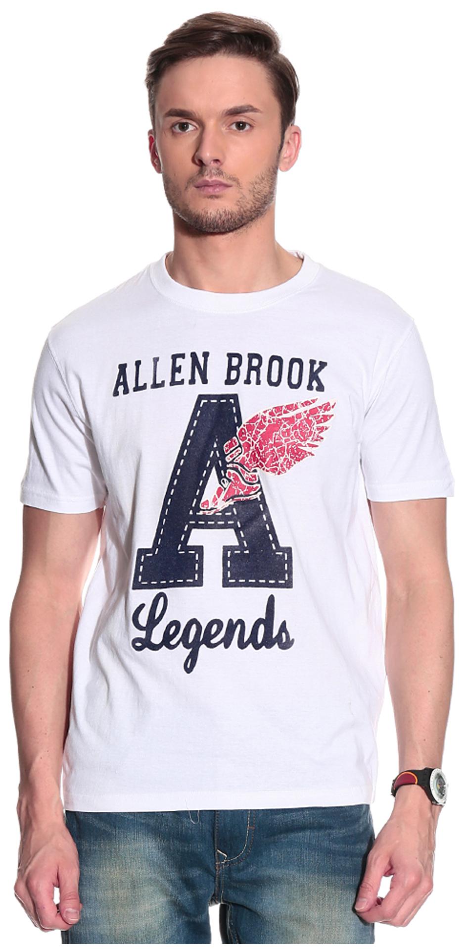 

Alcott Men White Regular fit Cotton Round neck T-Shirt - Pack Of 1