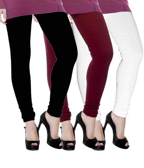 

Alisa Women Full Length Solid Leggings