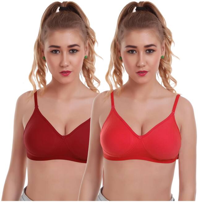 Alishan Set of 2 Women Backless T-Shirt Bras