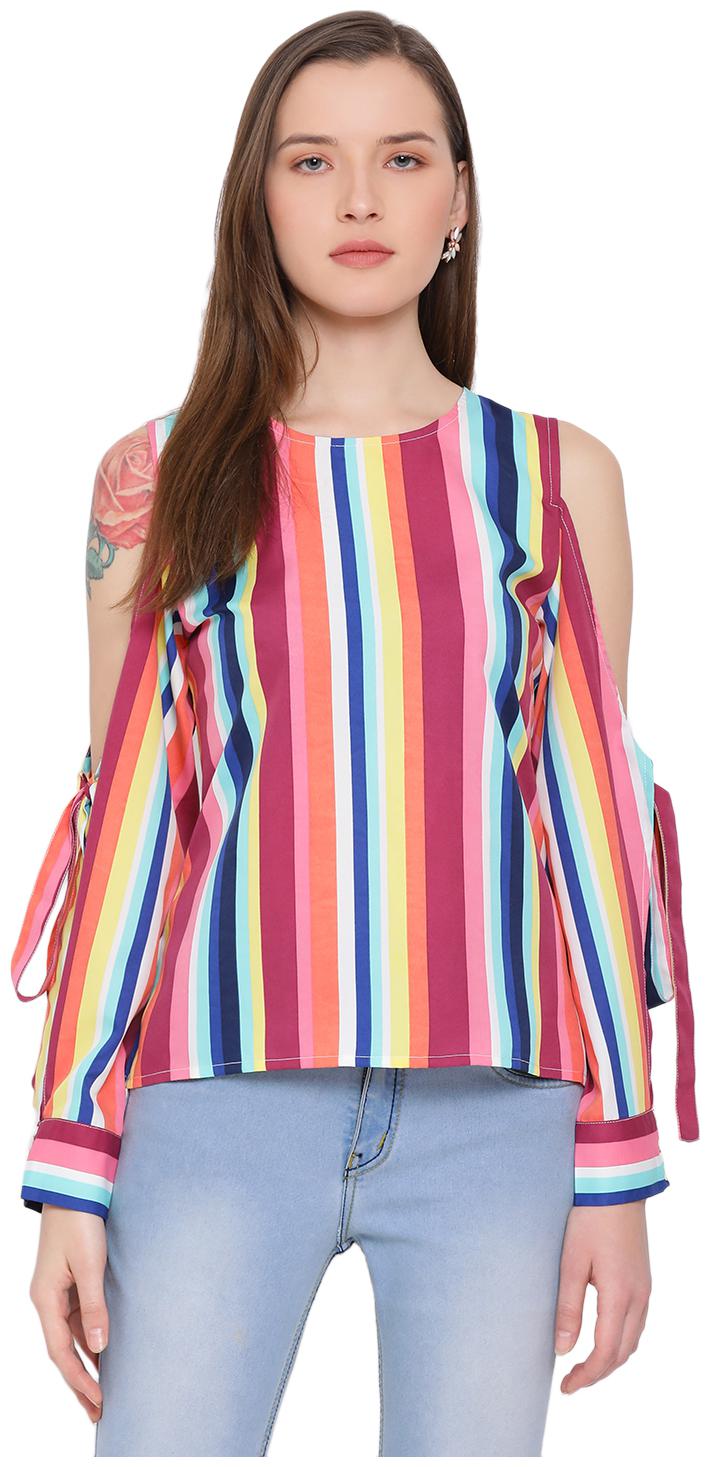 

All Ways You Women Striped Regular top - Multi