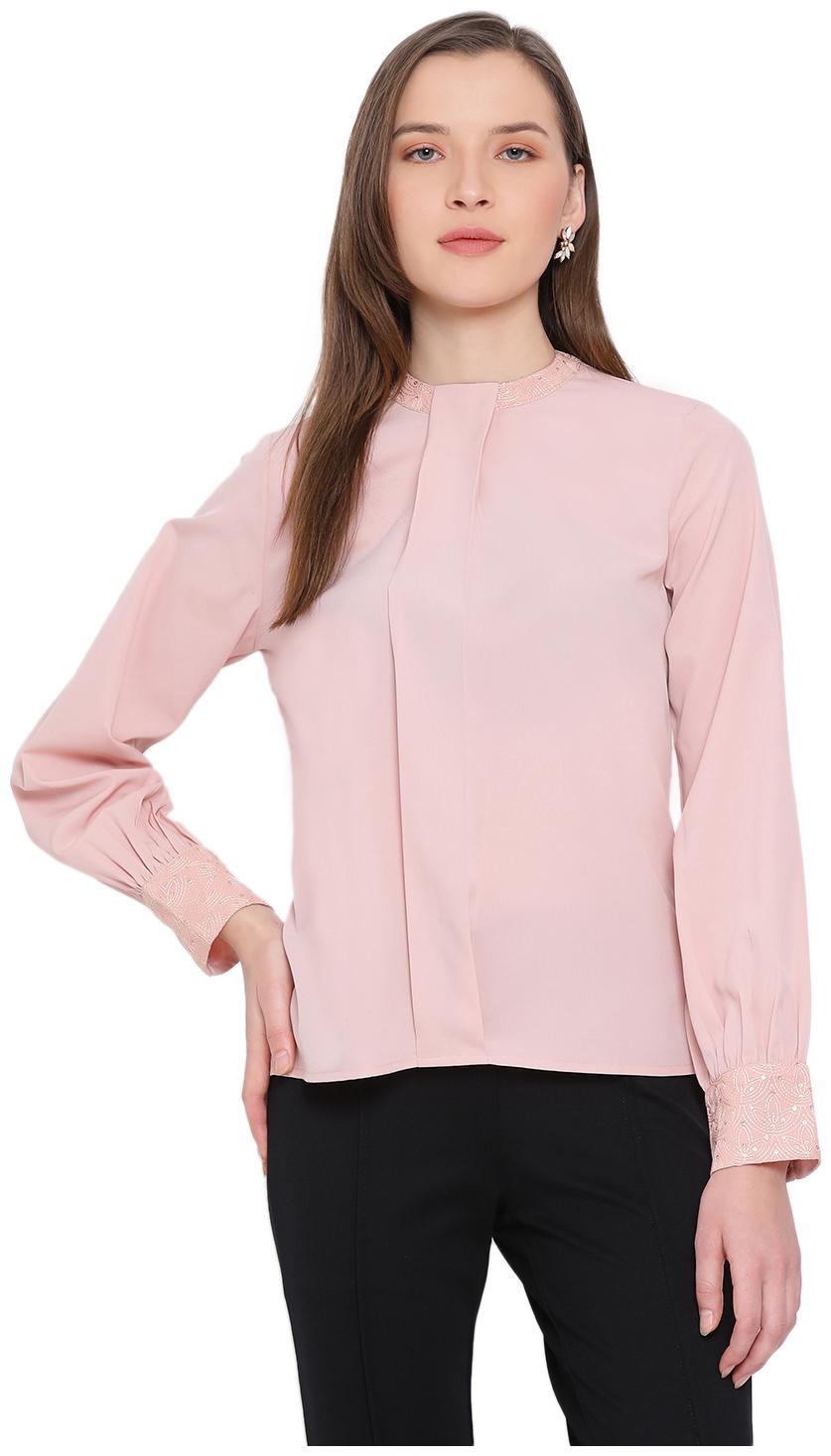 

All Ways You Women Solid Regular top - Pink