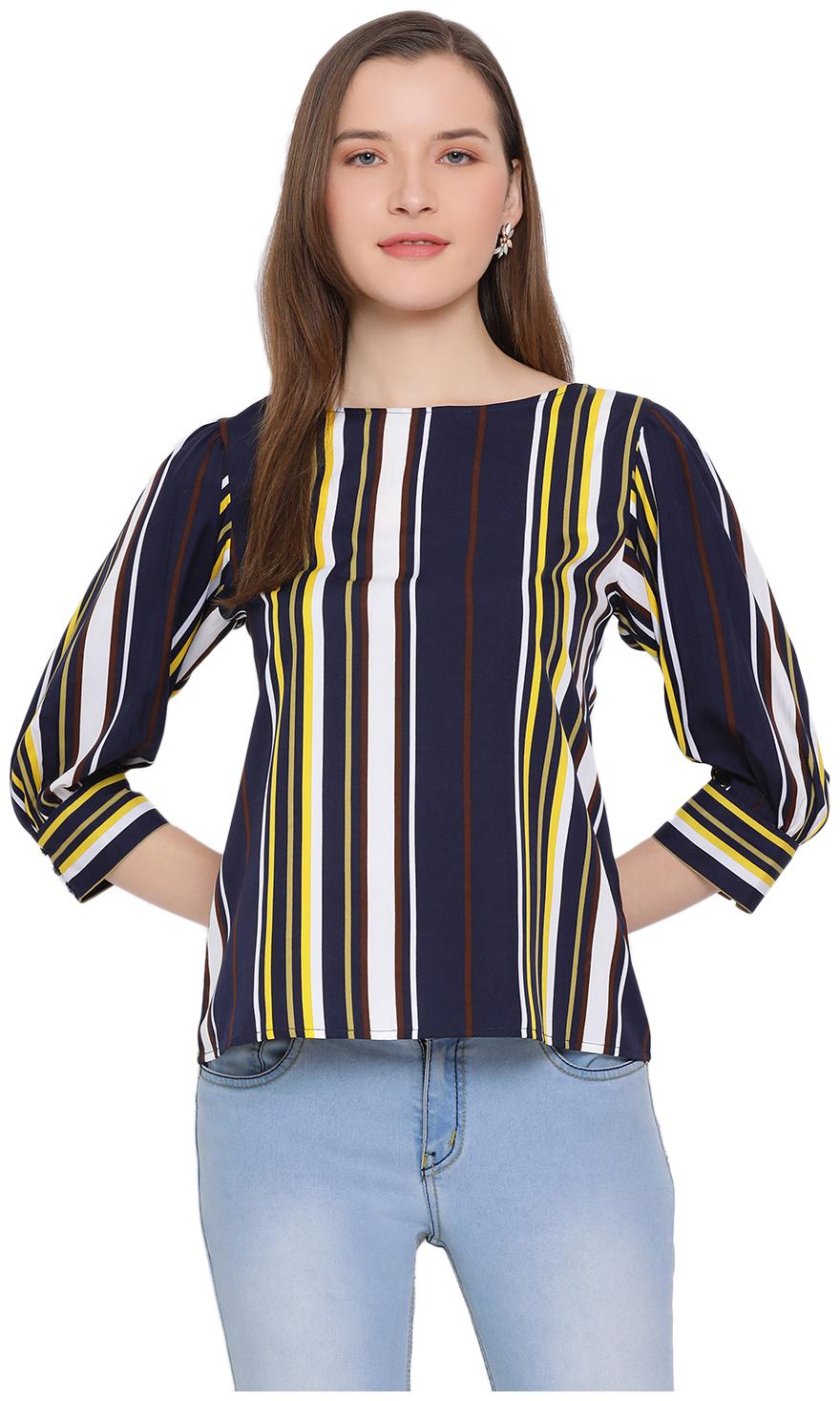 

All Ways You Women Striped Regular top - Multi