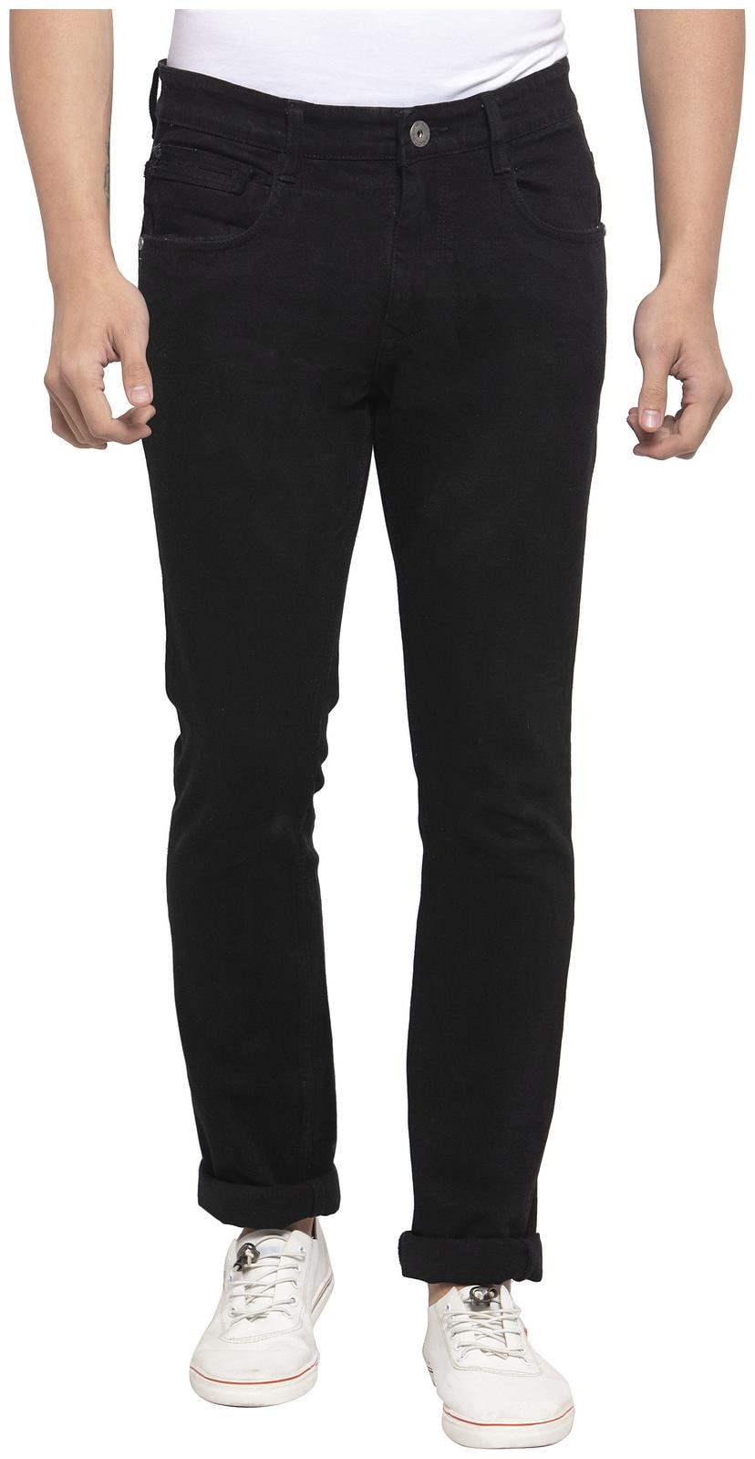 

Allen Cooper Men Black Slim Fit Jeans