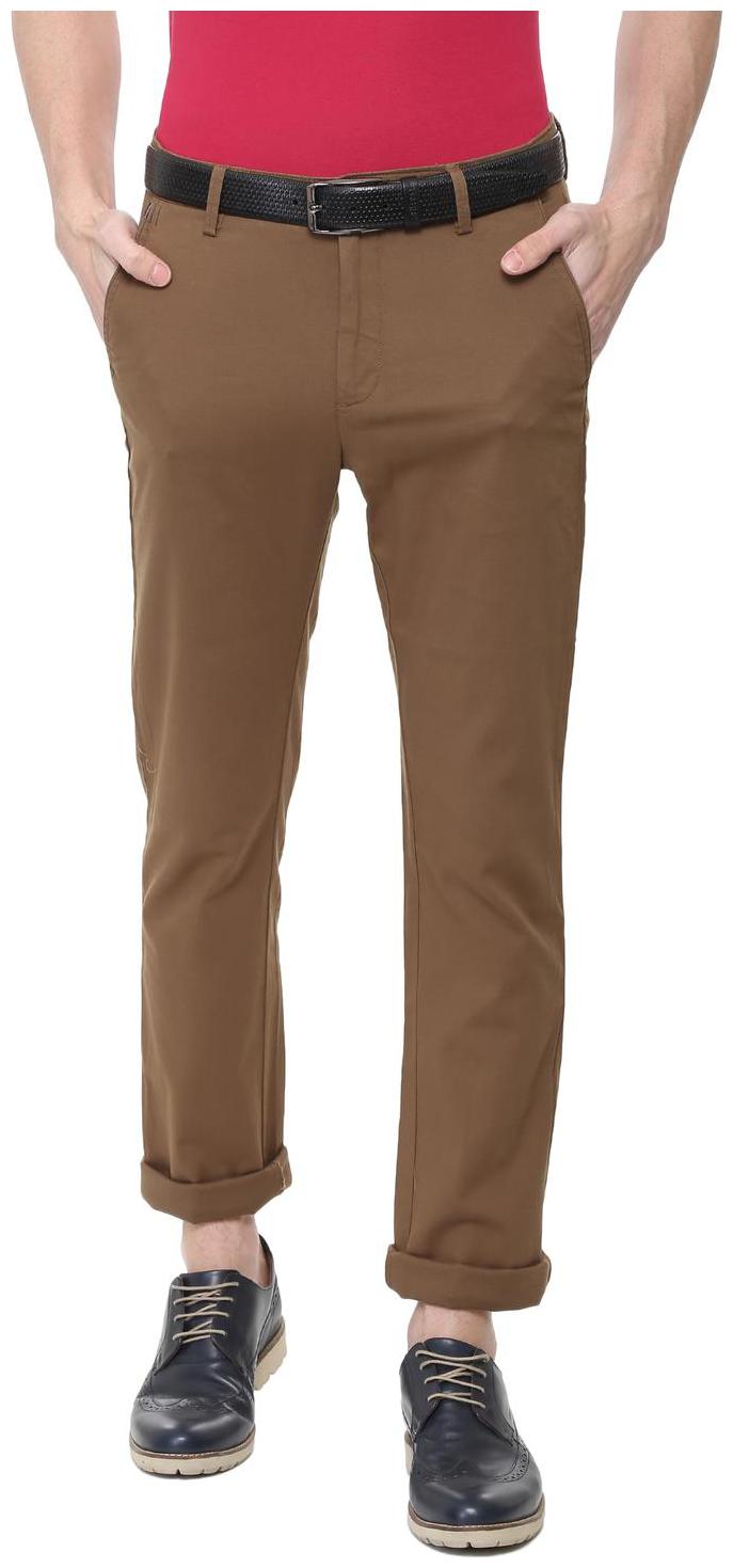 

Allen Solly Brown Trousers