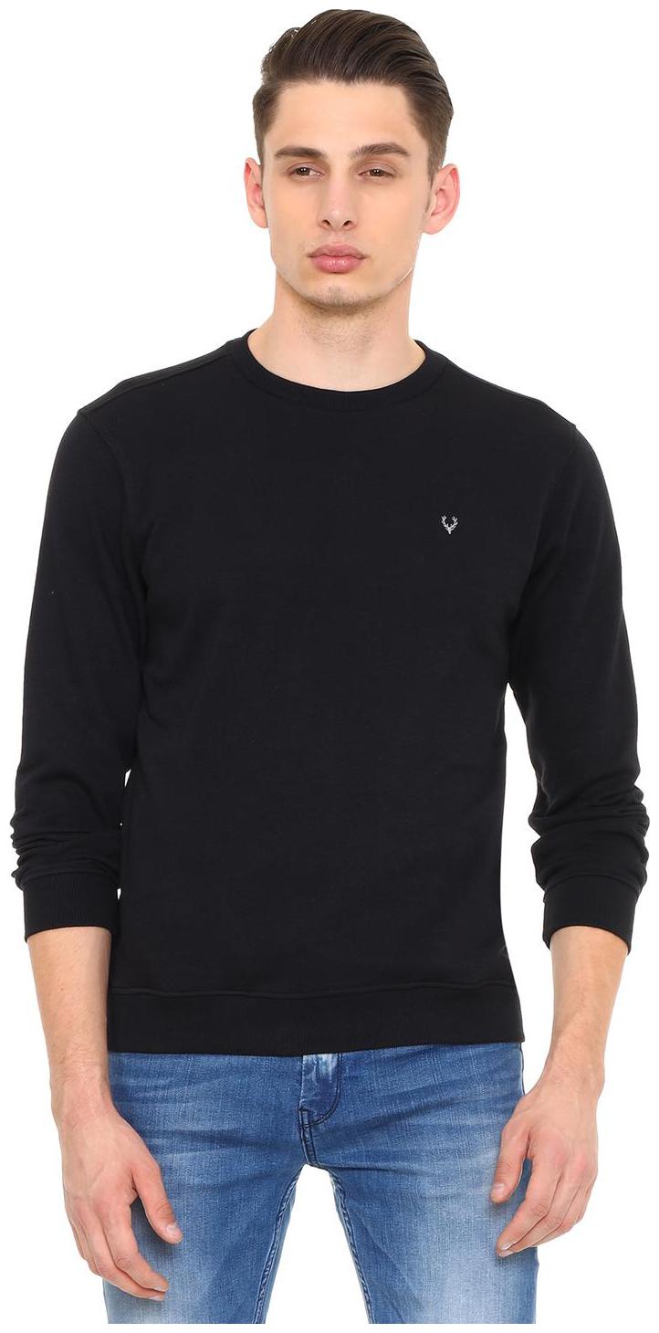 

Allen Solly Men Black Round neck Sweatshirt