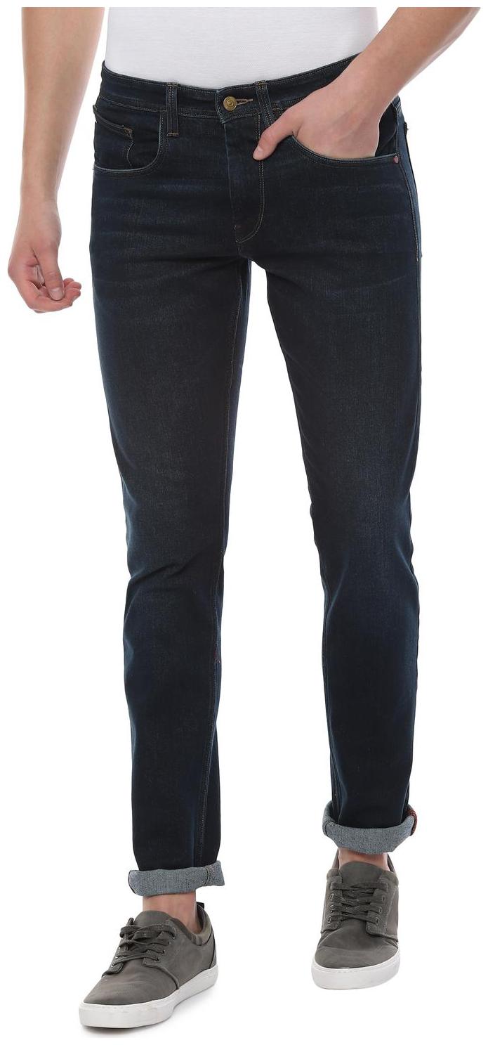 

Allen Solly Men Navy Blue Slim Fit Jeans