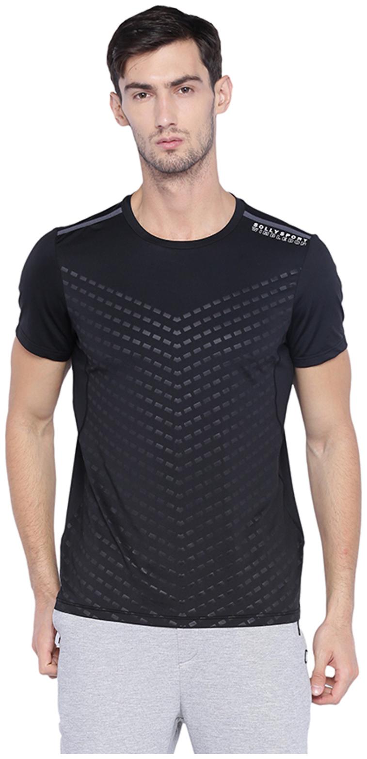 

Allen Solly Men Black Slim fit Polyester Round neck T-Shirt - Pack Of 1