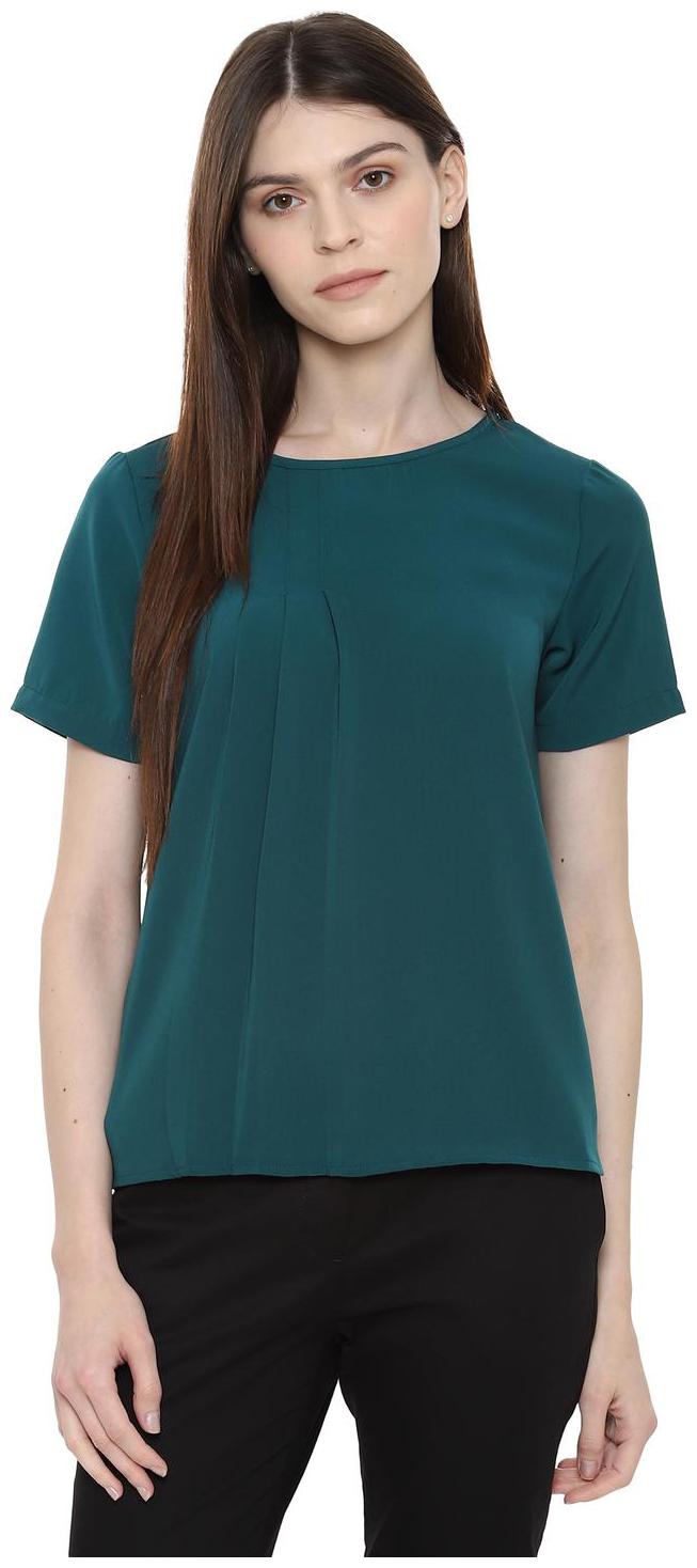 

Allen Solly Women Solid Regular top - Green