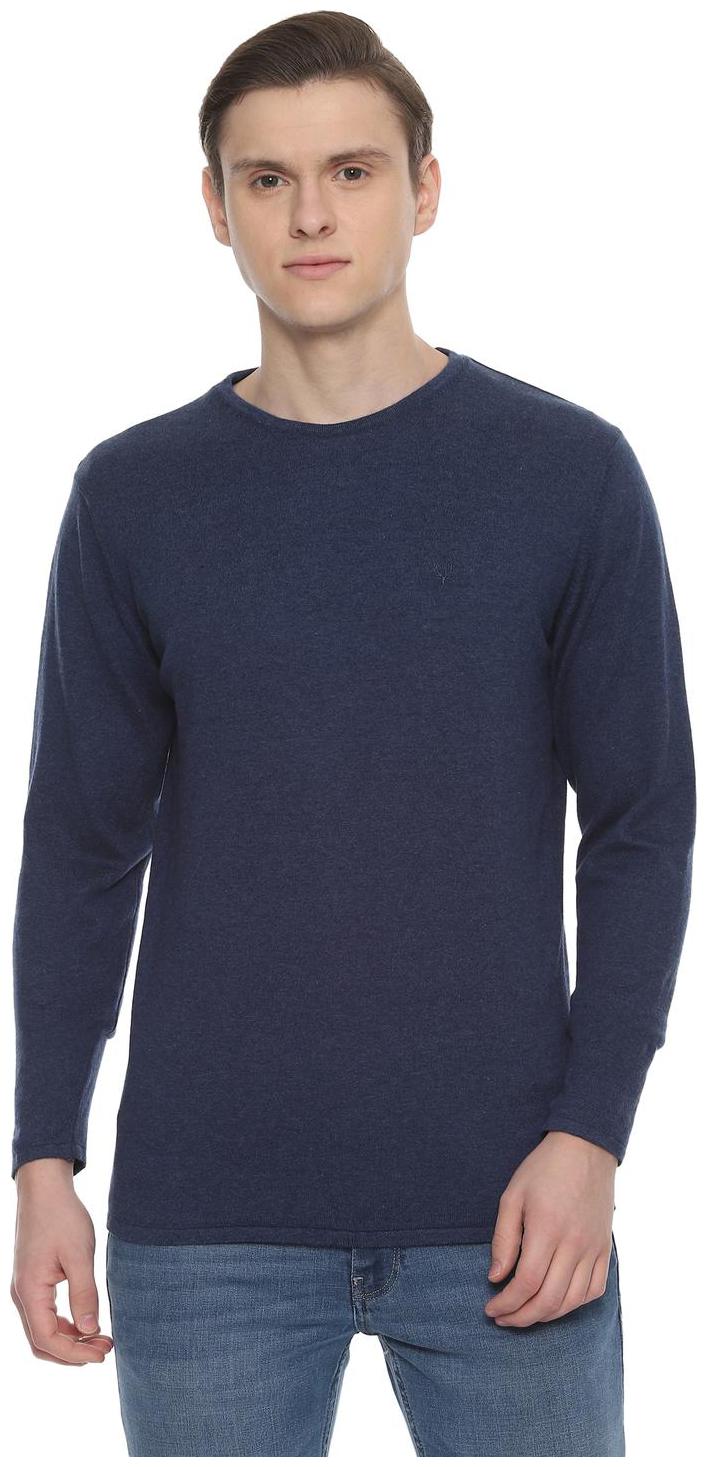 

Allen Solly Men Blue Round neck Pullover