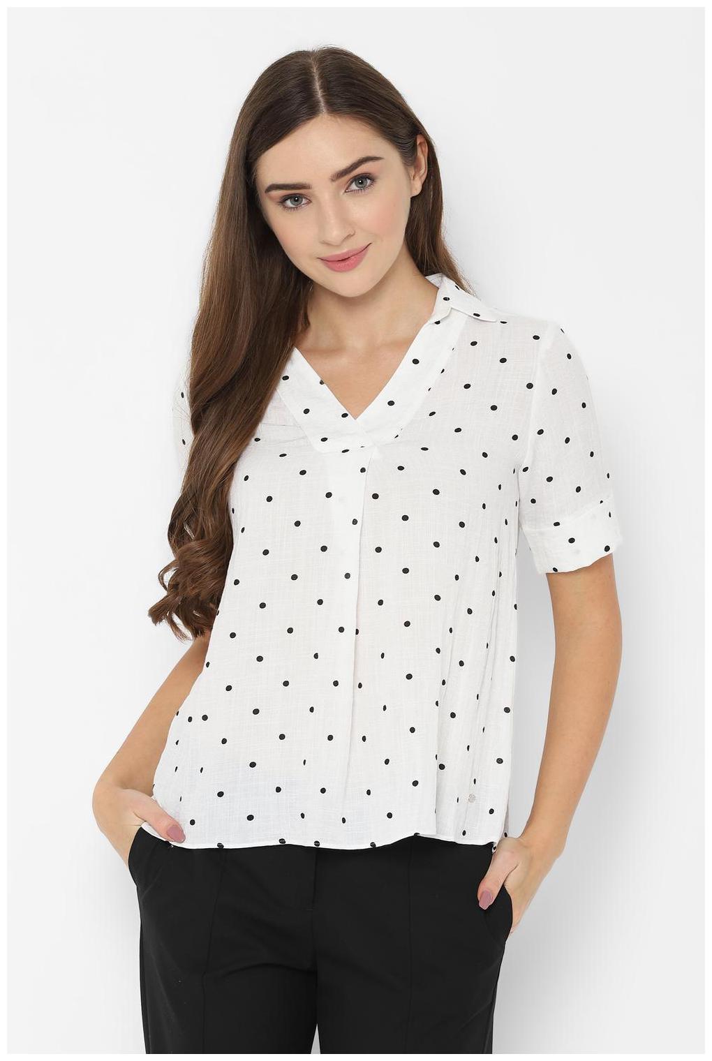 

Allen Solly Women Floral Regular top - White