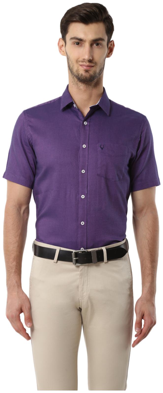 

Allen Solly Men Regular fit Formal Shirt - Blue