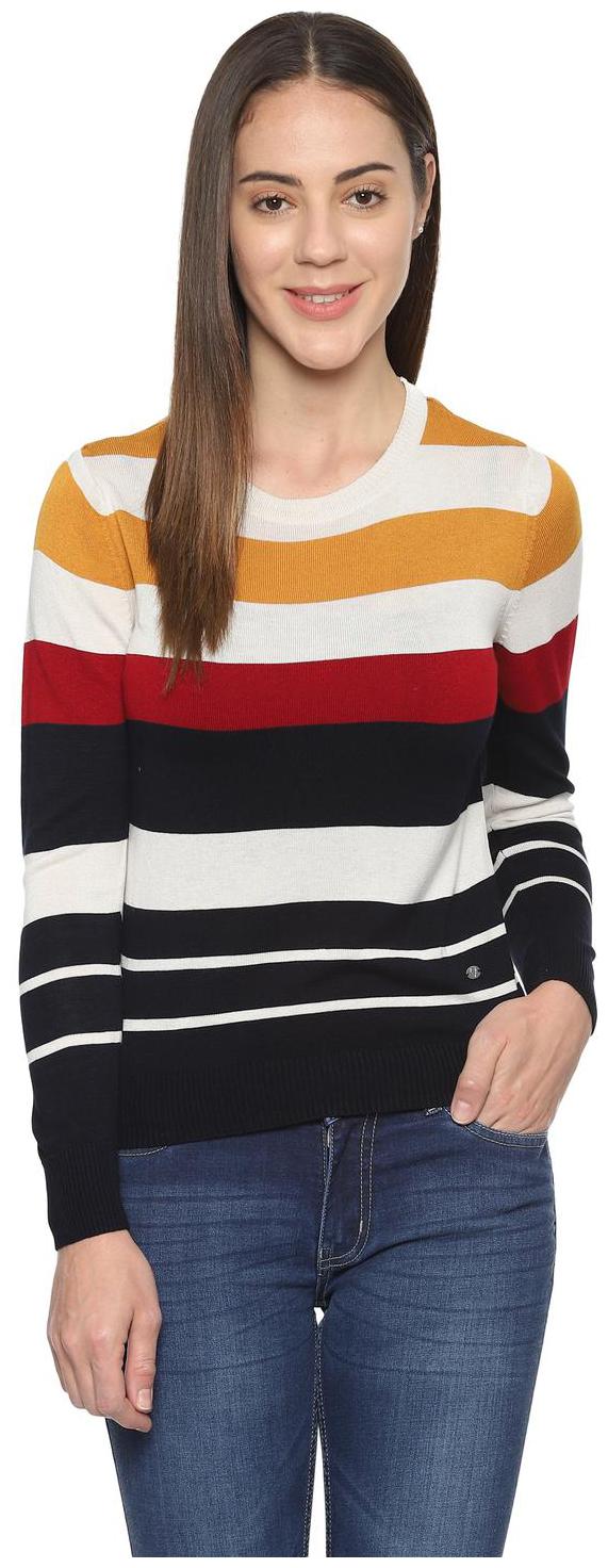 

Allen Solly Women Striped Regular top - Multi