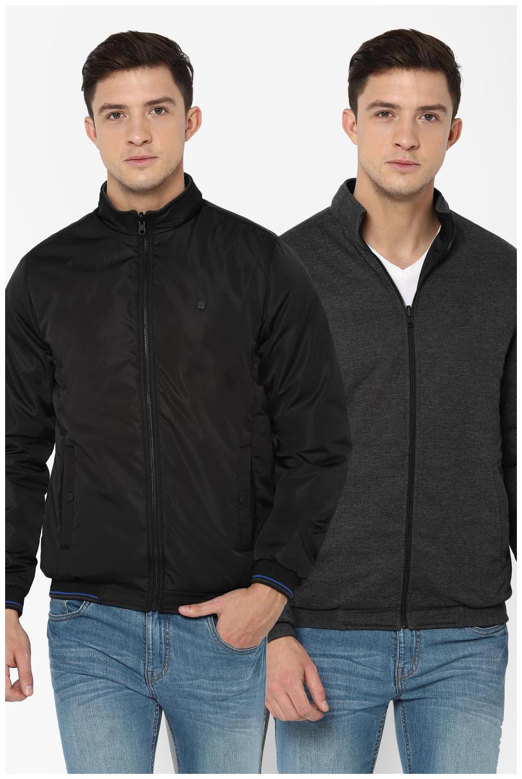 

Allen Solly Black Reversible Jacket